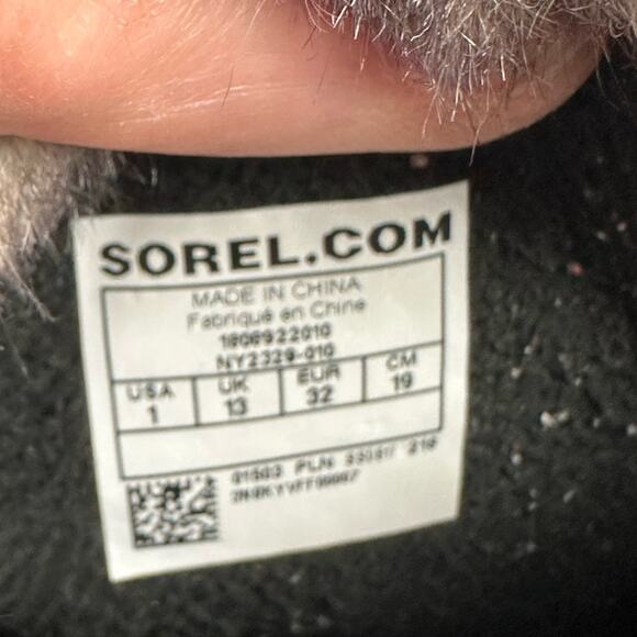 Sorel Whitney II Winter Boots Size 1 - Picture 6 of 6